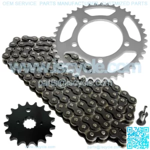 Black Drive Chain And Sprocket Kit for Suzuki GSX-R1000 GSXR1000 2007 2008