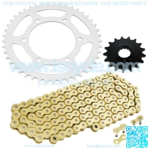 O-Ring Drive Chain and Sprockets Kit for Yamaha R1 YZF-R1 2004-2008