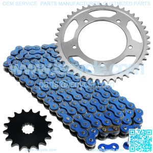 Blue Drive Chain And Sprocket Kit for Suzuki GSX-R750 2006-2018