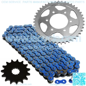 Blue Drive Chain And Sprocket Kit for Suzuki GSX-R600 2006-2010