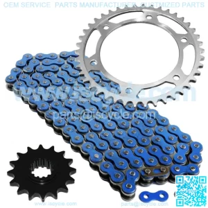 Blue Drive Chain And Sprocket Kit for Honda CBR600RA CBR600RR 09-18 525-Chain