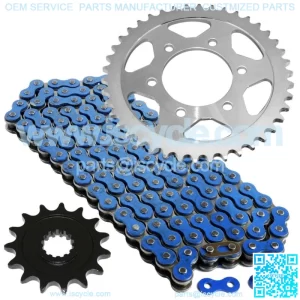 Blue Drive Chain And Sprocket Kit for Kawasaki Ninja 1000 ZX1000 Abs 2011-17