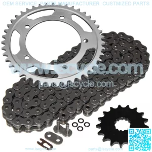 O-Ring Drive Chain and Sprockets Kit for Triumph Bonneville 800 T100 2002-2005