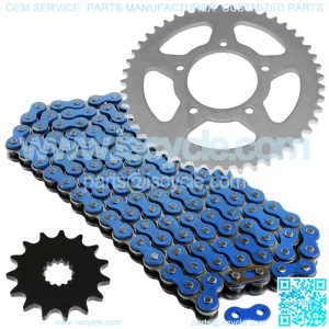 Blue Drive Chain And Sprocket Kit for Suzuki GSX650F GSX650Fa 2008-2016