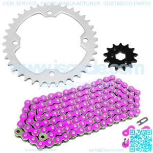 Drive Chain and Sprocket Kit for Yamaha Raptor 350 YFM350 2004 2005-2013