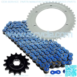Blue Drive Chain And Sprocket Kit for Suzuki DR650SE 1996-2018