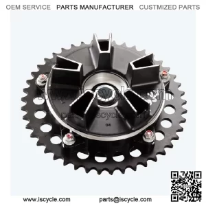 Motorcycle Sprocket Hub Complete for Loncin , , Voge 500AC Euro 5, 500DS Euro 5