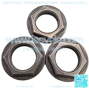 3pcs 741-0656 Hex Bering Flange 5/8" Compatible with Troy Bilt 941-0656 941-0656A