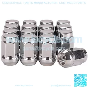 Golf Cart Wheel Lug Nuts for EZGO & Club Car, 1/2"-20 Size, 16 Pack