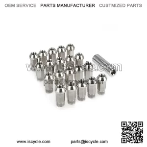 50mm Stainless steel nut straight grain (19 pairs of sides) M12*1.25