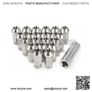 50mm Stainless steel nut straight grain (19 pairs of sides) M14*1.5
