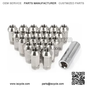 50mm Stainless steel nut straight grain (19 pairs of sides) M14*2