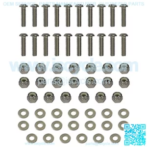 Golf Cart Fender Flare Stainless Steel Hardware Kit