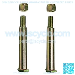 New Replacement Deck Wheel Bolts with Lock Nuts for 137644 184219 193406 738-3056 938-3056 73930600 (2 Pack)