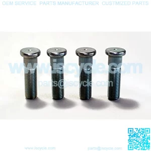 Compatible/Replacement for Kawasaki Brute Force 650 4x4i & 750 4x4i (Independent Rear Suspension ONLY) Front & Rear Wheel Hub Drum Stud/Bolt Set OEM 92153-0890