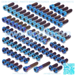 Titanium Full Complete Screws Bolts Set for Sur-ron Light Bee X / Segway X160 X260