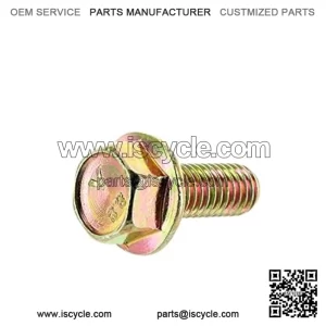 Polaris Ranger Hex Flange Bolt, 8 mm x 1.25 mm x 20 mm,  OEM Part 7518702, Qty 1