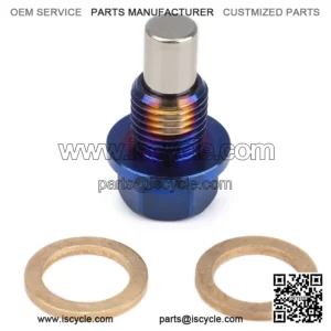 Titanium alloy oil pan screw M12*1.25