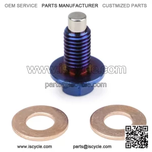 Titanium alloy oil pan screw M12*1.75