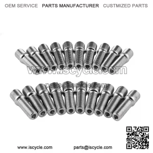 Long 58mm reverse bolt M12*1.5-M12*1.5