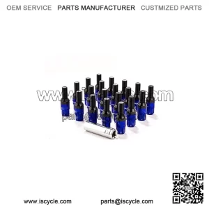 6061 aluminum cover (33mm) cone-mouth German bolt 28mm M12*1.25