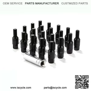6061 aluminum cover (33mm) cone-mouth German bolt 28mm M14*1.5