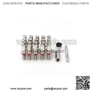 Conical German iron integrated bolt 28mm M14*1.5