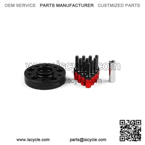BMW MINI 66.6mm 5*112 flange M14*1.25 15mm 2PCS With M14*1.25 cone bolt