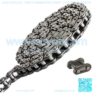 Minibike Go kart 40 Roller Chain 10 Feet with Master Links
