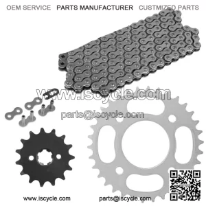 Drive Chain & Sprockets For Honda Grom 125 MSX125 2014-2020 420 Pitch 122 Links