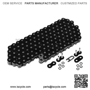 O-Ring Drive Chain for Honda TRX450R 2004 2005 2006 2007 2008 Black (For: Honda)