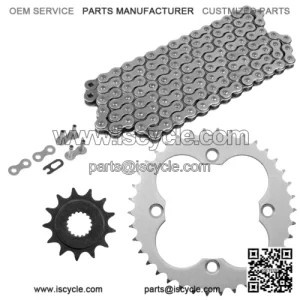 Drive Chain & Sprockets Kit for Honda TRX450R TRX450ER 2006-2014 (For: Honda)