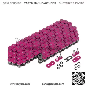 Pink O-Ring Drive Chain for Honda TRX450R 2004 2005 2006 2007 2008 (For: Honda)