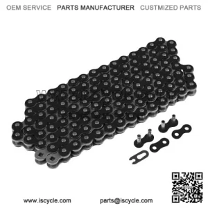 Black Drive Chain for Honda TRX450ER Electric Start 2006-2014 (For: Honda)