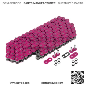 Pink O-Ring Drive Chain for Yamaha Raptor 700 YFM700R Se 2006-2013 (For: Yamaha Raptor 700)