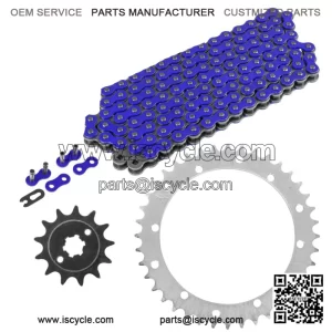 Blue Drive Chain And Sprockets Kit for Yamaha Blaster 200 YFS200 1988-2006 (For: Yamaha YFS200)