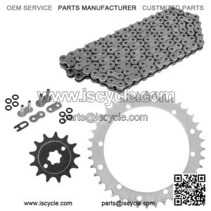 O-Ring Drive Chain & Sprockets Kit for Yamaha Blaster 200 YFS200 1988-2006 (For: Yamaha YFS200)