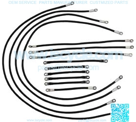 Weld Cable Set - 4 Gauge 600 Volt