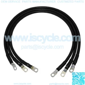 Club Car Precedent Battery Cable Set - 4 Gauge