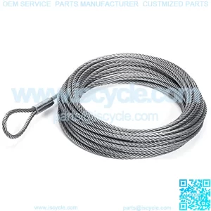 HEAVY DUTY WINCH CABLE 25FT-3500 # RATING, Genuine Polaris OEM ATV / Snowmobile Part, [gp]
