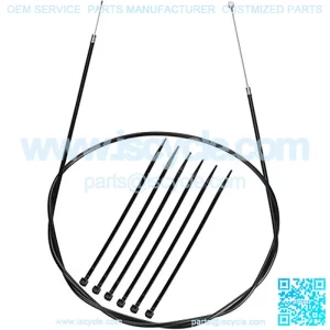 60" UNIVERSAL THROTTLE CABLE Compatible with Go Kart Cart Go-Cart Minibike Mini Bike ATV Cycle