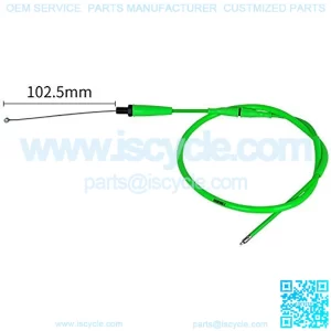 Replacement Throttle Cable Motorcycle Throttle Cable 110cm Adjustable Throttle Cable 100cm For NC engine YAMAHA HONDA SUZUKI SSR APOLLO Mini Bike Pit Bike Motorcross (green)