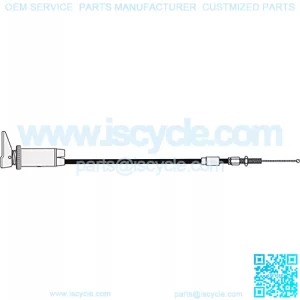 Polaris Replacement Choke Cable 500 Indy/Edge 2001-2006 Snowmobile Part# 12-2125 OEM# 7080753