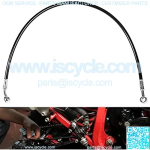 After Simplifying the Brake Line Kits ATV Line Black - For Suzuki LT-Z400 /Honda ATC250R 85 86 /Honda TRX400EX TRX400X /Honda TRX300EX 93 94 95 (Applicable to All Years)