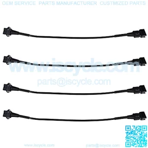 4 PCS 60 inch Extension Cords for Use with 5050 LED SMD RGB NEON Accent Kits for LED Motorcycle ATV Car Light Multi-Color Neon Strip