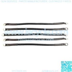 4 Gauge Battery Cables for Club Car DS Golf Cart - With 8V Batteries