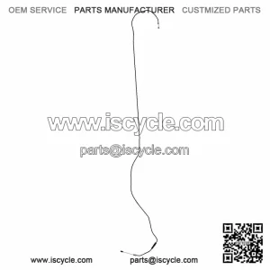 Polaris Throttle Cable, Crew,  OEM Part 7082555, Qty 1