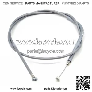 New Gray Rear Handlebar Hand Brake Cable Honda 66-74 CT 90 K0-K5 Trail Grey#V117 (For: Honda)