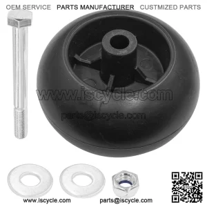 Cub Cadet/Hustler Raptor SD 54" Deck Wheel Anti-Scalp Roller w/Bolt - 781708