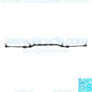 Front Steering Center Drag Link w/ Left+Right Inner & Outer Tie Rod for Mercedes